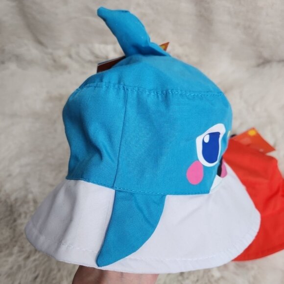 Animal Kingdom by Lucky 7 Crab Dolphin Toddler Bucket Hats x 2 BNWT - Picture 3 of 13